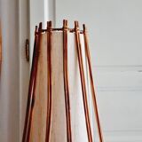 Large Louis Sognot table lamp 1950/60 height 125 cm