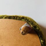 Vintage moumoute chest pouf