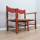 1930s Italian rustic wooden country chic bench