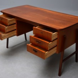 Scandinavian teak desk