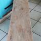 Old country bench in solid wood