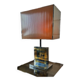 Bd Lumica table lamp and lampshades, 1970s period