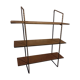 Étagère string fer et bois 3 plateaux