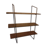 Étagère string fer et bois 3 plateaux