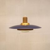 Vintage Danish Modern Design Lamp: Restored, Colourful Lighting
