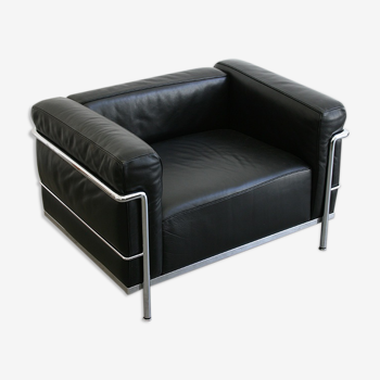 Fauteuil LC3 par Le Corbusier pour Cassina