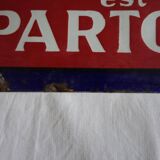 The parisian enamelled plate