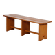 Vintage pine bench, 20th-century work.