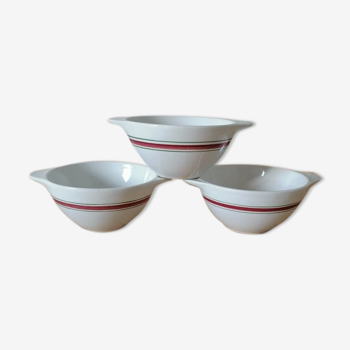 Breakfast bowls with handles