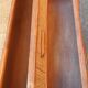 Commode osier et bambou