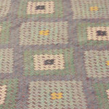 Anatolian handmade kilim rug 295 cm x 192 cm