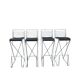 4 tabourets de bar par Till Behrens pour Shlubach
