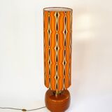 Lampadaire géant Flower Power en céramique orange
