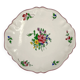 Plat bord festonné modèle Réverbère par KG Lunéville