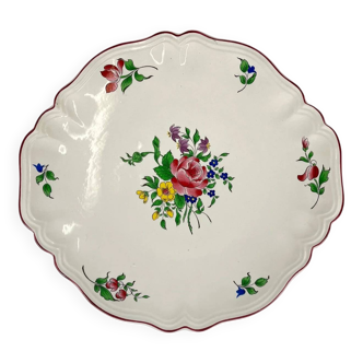 Fluted plate model Réverbère by KG Lunéville