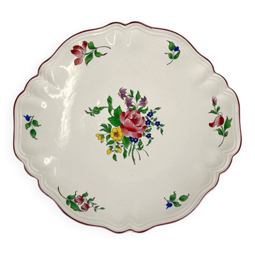 Fluted plate model Réverbère by KG Lunéville