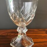 12 crystal glasses Val Saint Lambert model Yale