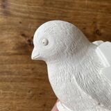 Chick in its egg, decorative plaster - empty pocket