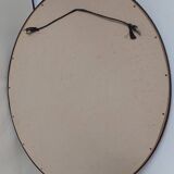 Vintage oval mirror
