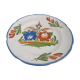 Old ceramic plate from the east Les Islettes