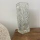 Vase en verre rectangulaire vintage