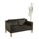 Stouby leather sofa, Denmark 1970s