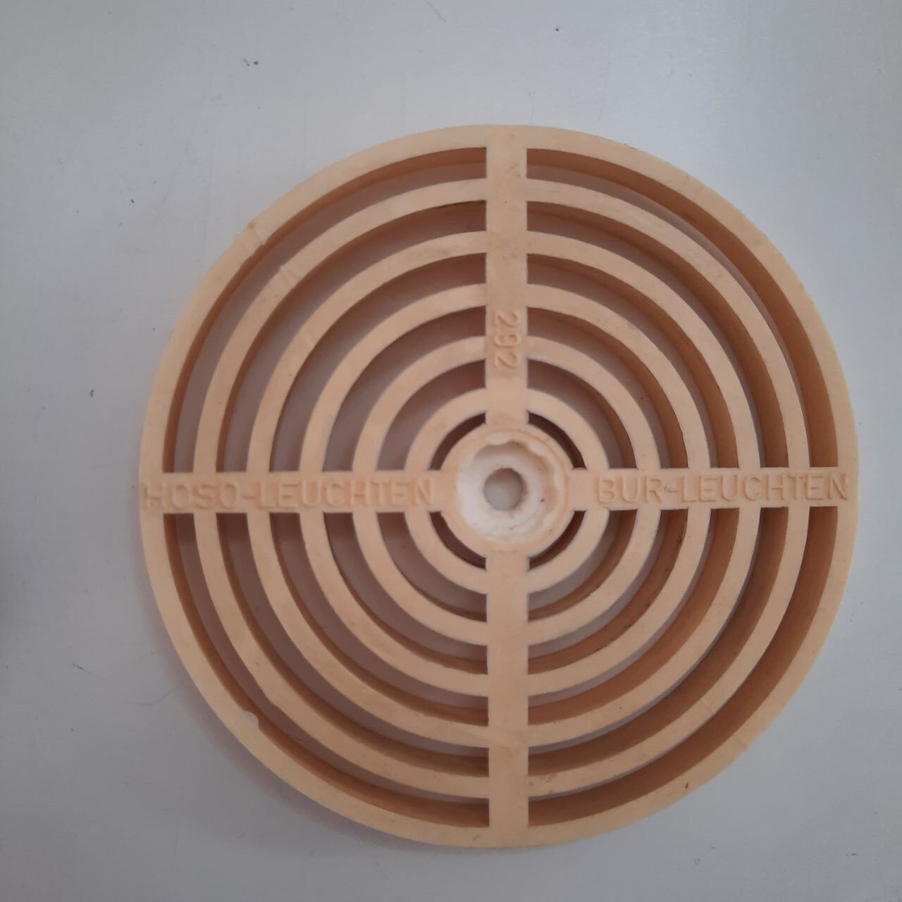 Three vintage suspension lamps, copper aluminum and glass