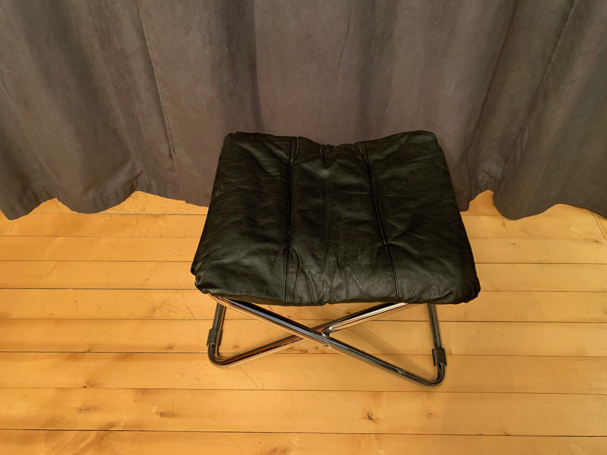 Footstool by Francesco Favagross for Fiam Italy 1980s
