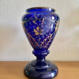 Bohemian crystal vase