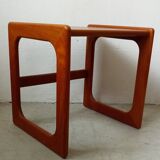Small danish sidetable in teak by Salin Nyborg