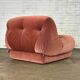 Roze Nuvolone lounge chair by Rino Maturi for Mimo padova