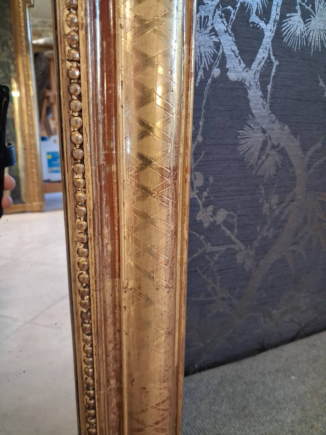 Louis Philippe period mirror 147x93