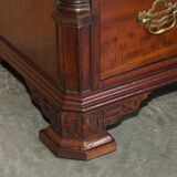 George III commode circa 1770 in walnut by Thomas Chippendale.