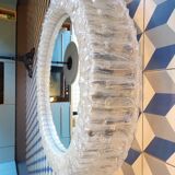 Retractable illuminated Hillebrand mirror