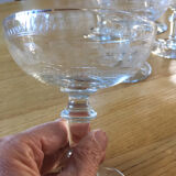 6 champagne glasses