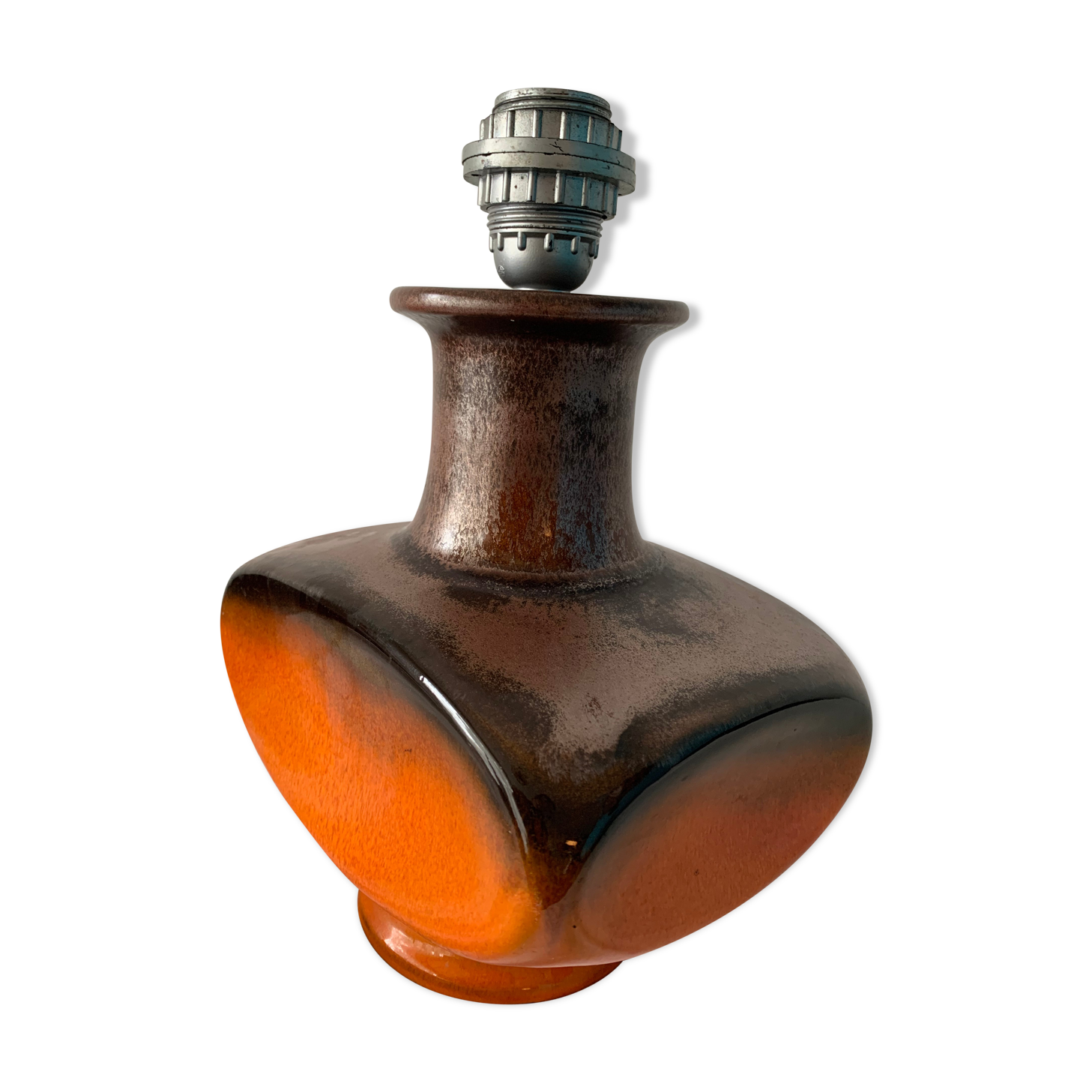 Pied de lampe céramique vernie Cari Zalloni pour Steuler 1970