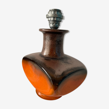 Cari Zalloni glazed ceramic lamp for Steuler 1970