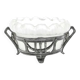 A4F Sugar Bowl in Secessionist Style with Opaline Insert