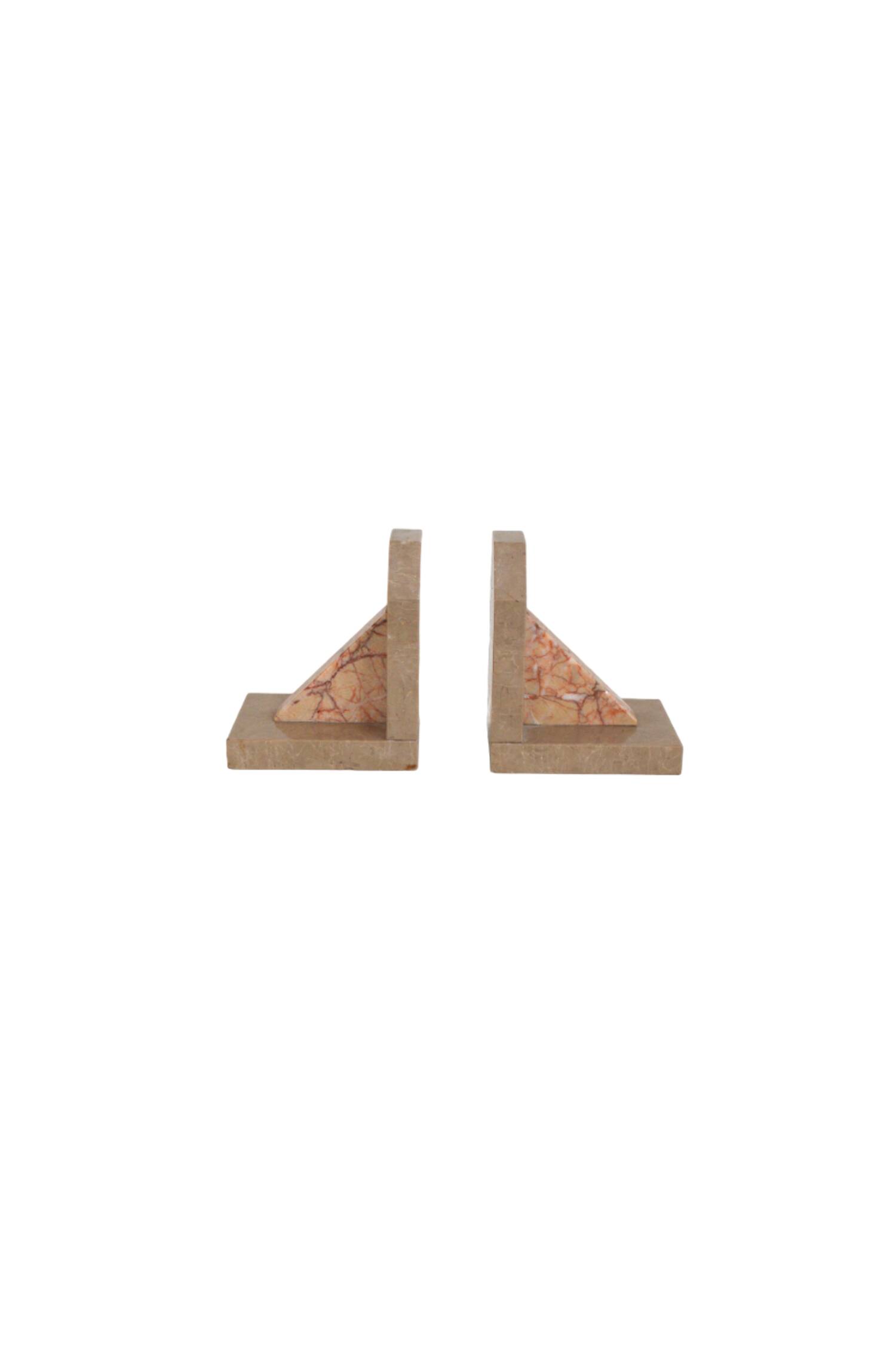 Marble bookends