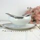 Vintage saucière porcelaine limoges silver made in france