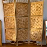 Rattan screen