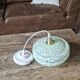 Suspension vintage verre de Clichy