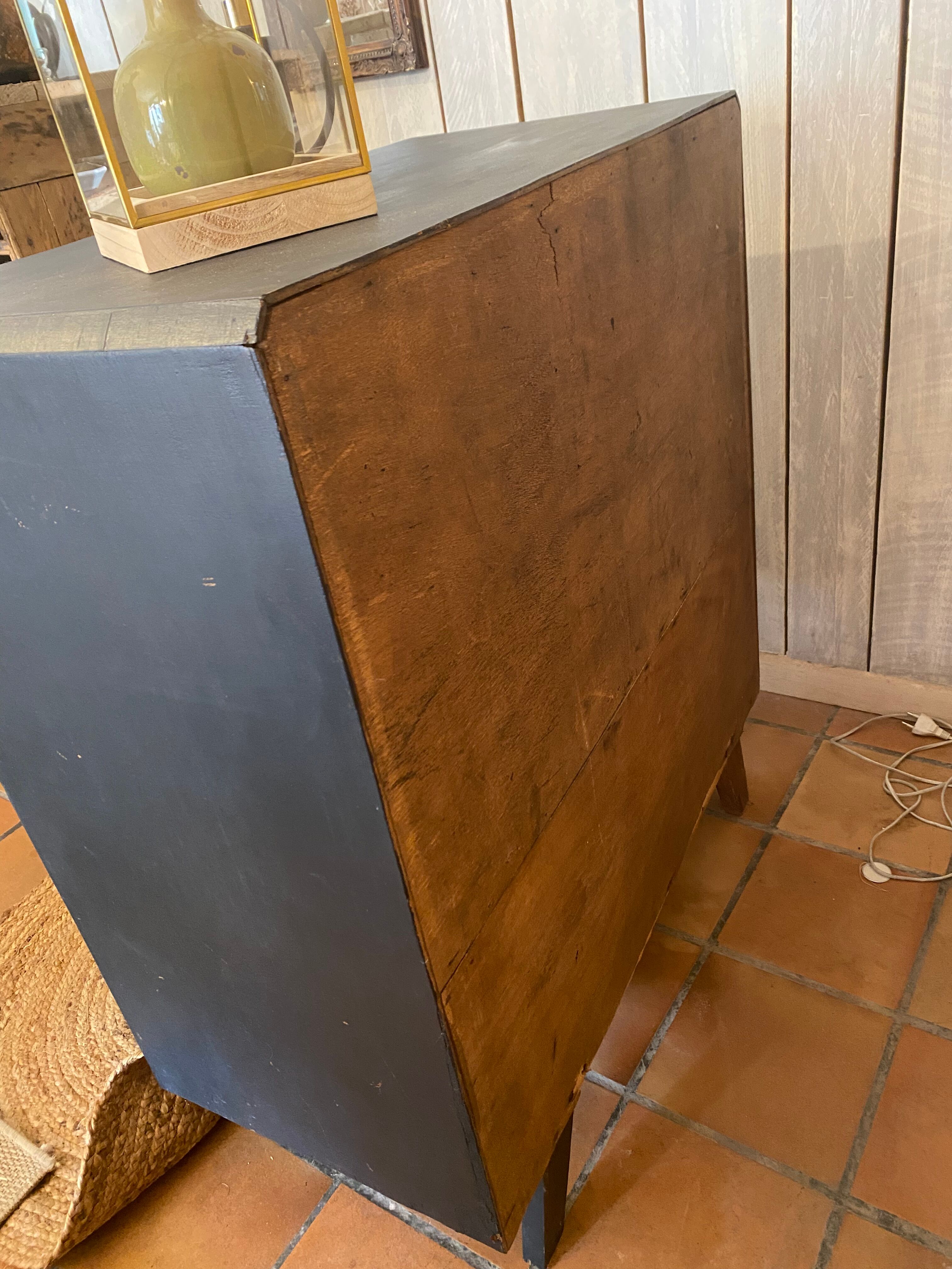 Vintage black dresser