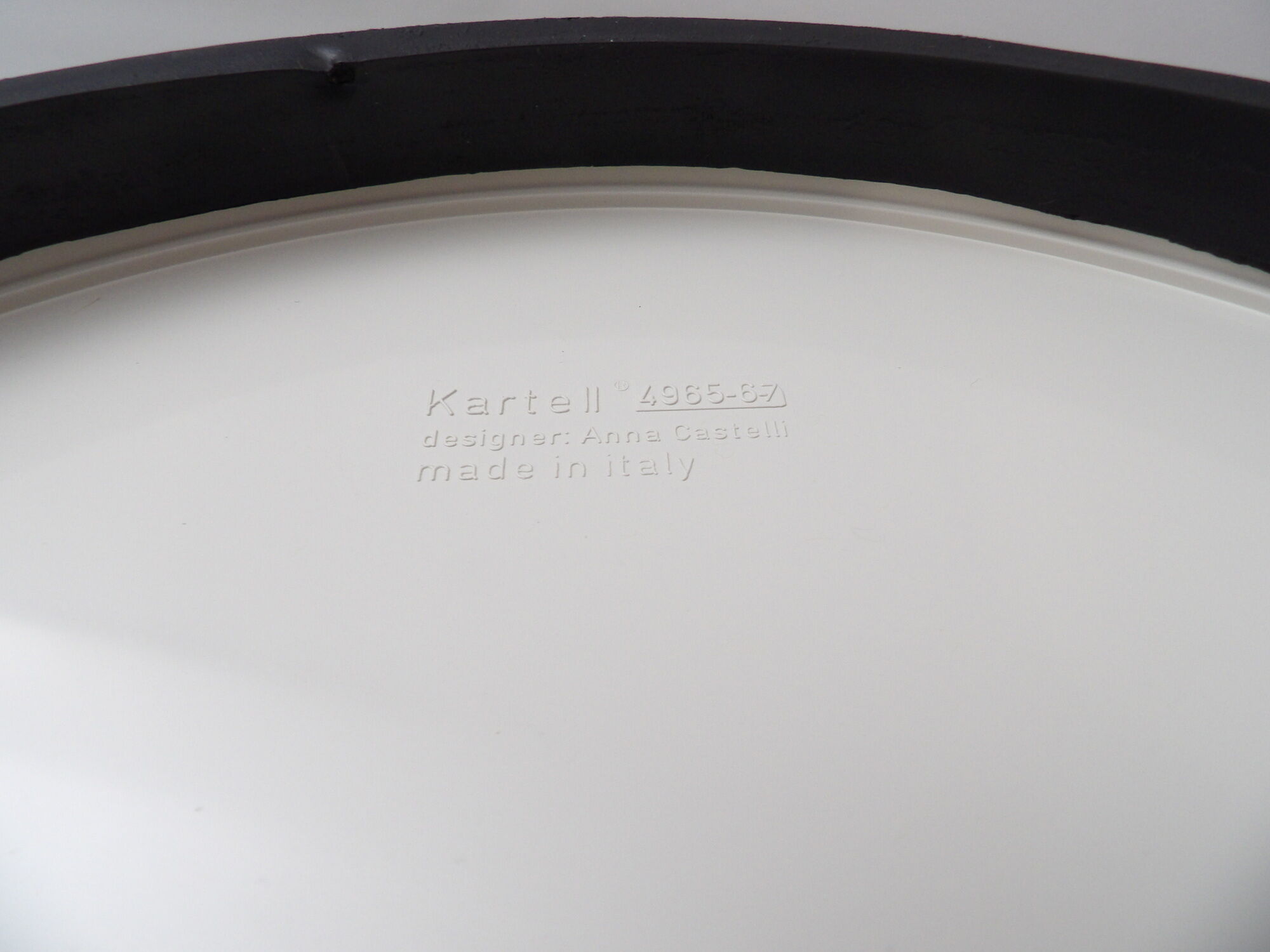 Paire de tables d'appoint ou bout de canapé Kartell par Anna Castelli
