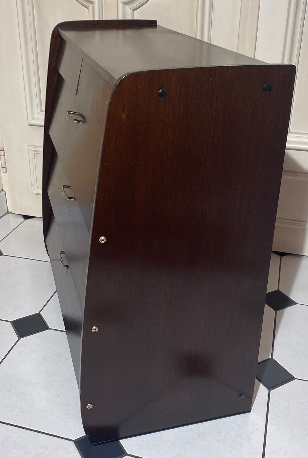 Vintage shoe cabinet