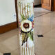 Magnificent gardener set. ceramic signed alfal.