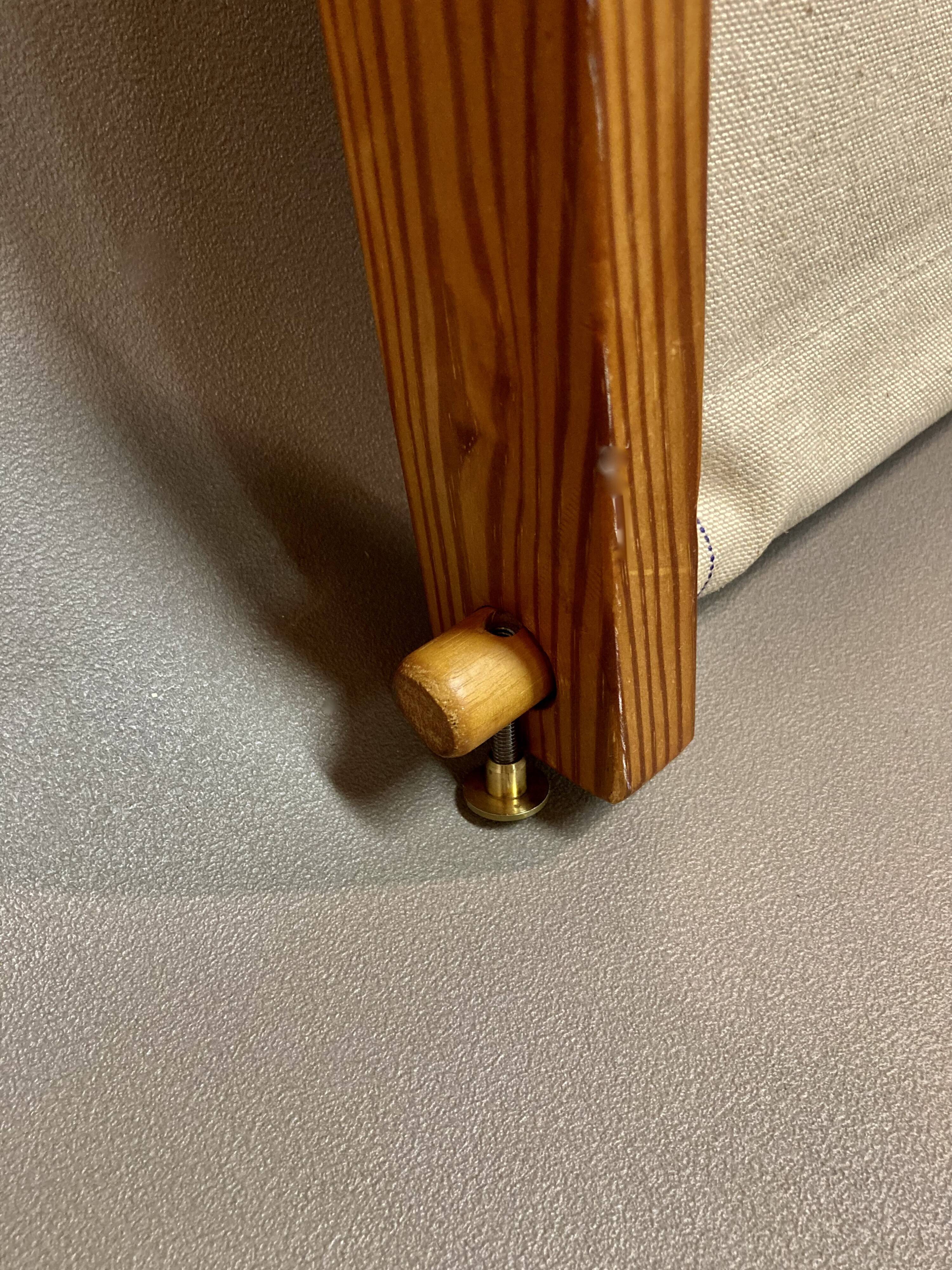 Scandinavian design magazine holder 1960