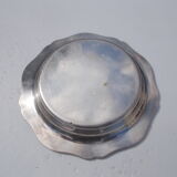 Plat métal argenté