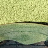 Large ceramic deep dish signed Ceramp