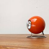 Mid-century space globe table lamp by Erco, 1970s.
